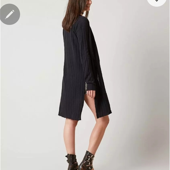 Free People Ribby Rib Cardigan - Picture 9 of 11